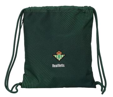 Imagen de SACO DEPORTIVO CREMALLERA RES AGUA REAL BETIS BALOMPIE 35X40X1 CM