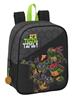 Imagen de MOCHILA GUARDERIA ADAPTABLE A CARRO TORTUGAS NINJA 22X27X10 CM