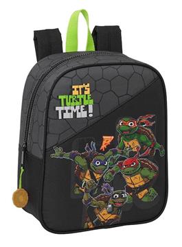 Imagen de MOCHILA GUARDERIA ADAPTABLE A CARRO TORTUGAS NINJA 22X27X10 CM