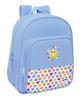 Imagen de Mochila Junior Adapt.Carro Reciclado Smiley World "Joyful" 32X38X12Cm