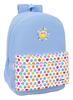 Imagen de Mochila Adapt.Carro Reciclado Smiley World "Joyful" 30X46X14Cm