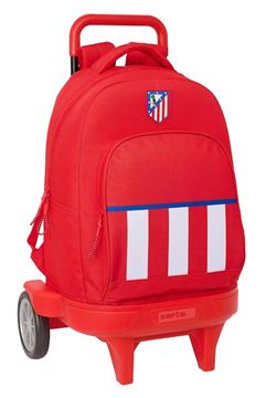 Imagen de MOCHILA GRANDE CON RUEDAS COMPACT EVOL. EXT. ATLÉTICO DE MADRID 33X45X22 CM