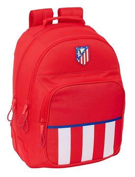 Imagen de MOCHILA DOBLE ADAPTABLE A CARRO ATLÉTICO DE MADRID 32X42X15 CM