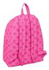 Imagen de Mochila Barbie "Corazones" 33x42x15 Cm
