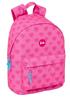 Imagen de Mochila Para Portatil 14,1" Barbie "Corazones" 31x41x16 Cm