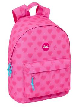 Imagen de Mochila Para Portatil 14,1" Barbie "Corazones" 31x41x16 Cm