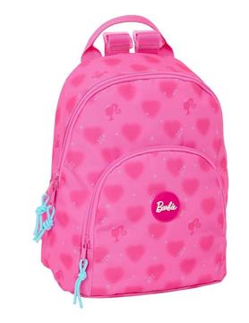 Imagen de Mini Mochila Barbie "Corazones" 25x30x13 Cm