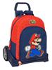 Imagen de Mochila con Carro Evolution Super Mario "Trick" 32X42X15Cm