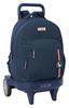 Imagen de Mochila Gde. C/Ruedas Compact Evol. Ext. El Ganso "Eclipse" 33x45x22 Cm