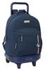 Imagen de Mochila Gde. C/Ruedas Compact Extraible El Ganso "Eclipse" 33x45x22 Cm