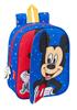 Imagen de Mochila Guarderia Adapt.Carro Intercambi Mickey Mouse "Good Day" 22X27X10Cm