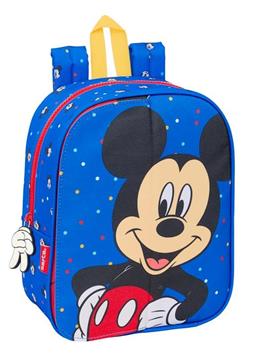 Imagen de Mochila Guarderia Adapt.Carro Intercambi Mickey Mouse "Good Day" 22X27X10Cm