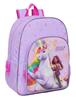 Imagen de Mochila Adapt.Carro Unicorn Academy 33x42x14 Cm