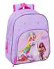 Imagen de Mochila Infantil Adapt.Carro Unicorn Academy 28x34x10 Cm