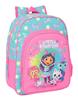 Imagen de Mochila Infantil Adaptable a Carro Gabby'S Dollhouse "Confetti" 26x34x11 Cm