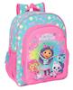 Imagen de Mochila Junior Adapt.Carro Gabby'S Dollhouse "Confetti" 32x38x12 Cm