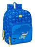Imagen de Mochila Guarderia Adapt.Carro C/Bolsillo Batman Preescolar 22x27x10 Cm