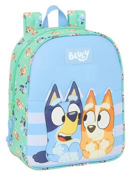 Imagen de Mochila Guarderia Adapt.Carro Bluey "Sisters" 22x27x10 Cm