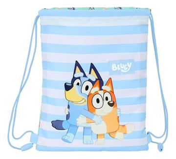 Imagen de Saco Plano Junior Bluey "Sisters" 26x34x1 Cm