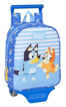 Imagen de Mochila con Carro Bluey "Let'S Play" 22x27x10 Cm