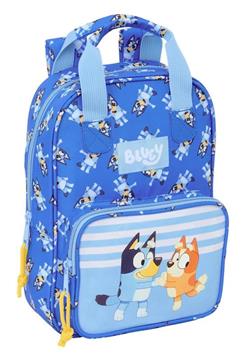 Imagen de Mochila Infantil Con Asas Bluey "Let'S Play" 20x28x8 Cm