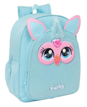 Imagen de Mochila Junior Adaptable a Carro Furby 32x38x12 Cm