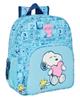 Imagen de Mochila Junior Adaptable a Carro Snoopy "Love" 32X38X12Cm