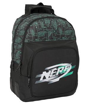 Imagen de Mochila Doble Adaptable a Carro Nerf Nerf "Game" 32X42X15Cm