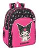 Imagen de Mochila Adaptable a Carro Kuromi 33x42x14 Cm