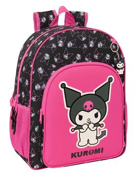 Imagen de Mochila Adaptable a Carro Kuromi 33x42x14 Cm