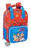 Imagen de Mochila Infantil Con Asas Adapt. A Carro Paw Patrol "Cool" 20x28x8 Cm