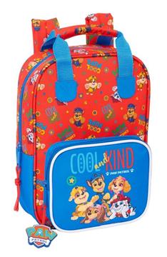 Imagen de Mochila Infantil Con Asas Adapt. A Carro Paw Patrol "Cool" 20x28x8 Cm