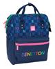 Imagen de Mochila Con Asas Para Portatil 13" Benetton "Damero" 27X40X19Cm
