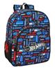 Imagen de Mochila Adapt.Carro Hot Wheels 33x42x14 Cm
