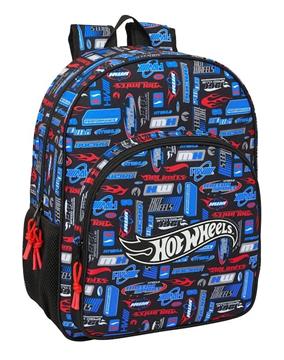 Imagen de Mochila Adapt.Carro Hot Wheels 33x42x14 Cm