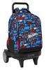 Imagen de Mochila Gde. C/Ruedas Compact Evol. Ext. Hot Wheels 33x45x22 Cm