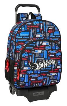 Imagen de Mochila 180+Carro 905 Hot Wheels 33x42x14 Cm
