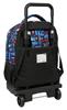 Imagen de Mochila Grande Con Ruedas Compact Ext.Simple Hot Wheels 33x45x22 Cm