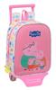 Imagen de Mochila Con Carro de Peppa Pig "Baby Pig" 22X27X10Cm