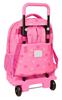 Imagen de Mochila Gde. C/Ruedas Compact Extraible Benetton "Heart" 33X45X22Cm