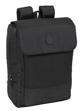 Imagen de Mochila Con Solapa Portatil 13,3'' Con Usb Real Madrid Premium 29X39X12 Cm