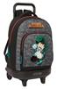 Imagen de Mochila Grande Con Ruedas Compact Extraible My Hero Academia 33X45X22Cm