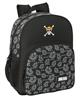 Imagen de Mochila Junior Adapt.Carro One Piece "Pirates" 32X38X12Cm