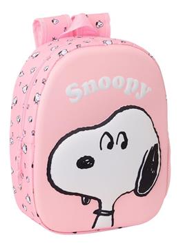 Imagen de Mochila 3D Snoopy 3D 27x33x10 Cm