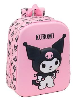 Imagen de Mochila Guarderia 3D Kuromi 3D 22x27x10 Cm
