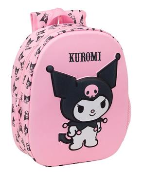 Imagen de Mochila 3D Kuromi 3D 27x33x10 Cm