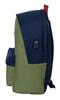 Imagen de Mochila Doble Para Portatil 15,6"+Usb El Pulpo "Verde" 31x44x18 Cm
