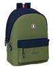 Imagen de Mochila Doble Para Portatil 15,6"+Usb El Pulpo "Verde" 31x44x18 Cm