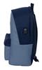 Imagen de Mochila Doble Para Portatil 15,6"+Usb El Pulpo "Azul" 31x44x18 Cm