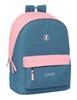 Imagen de Mochila Doble Para Portatil 15,6"+Usb El Pulpo "Indigo" 31x44x18 Cm